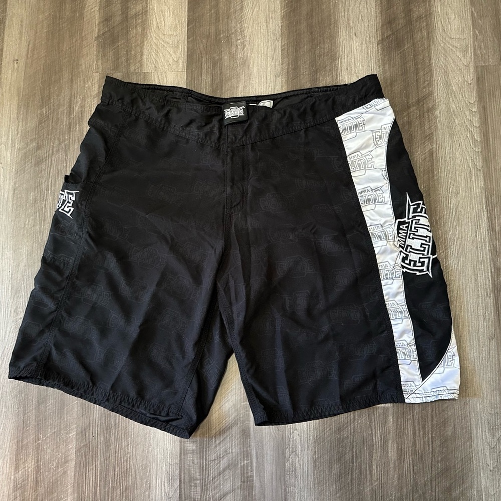 Black MMA Elite shorts